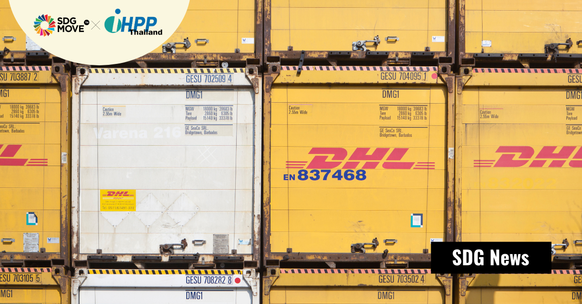 DHL ประเทศไทย ติดตั้งแผงโซลาร์เซลล์มูลค่า 36 ล้านบาท ตามแผนการปล่อยคาร์บอนเป็นศูนย์ภายใน 2050