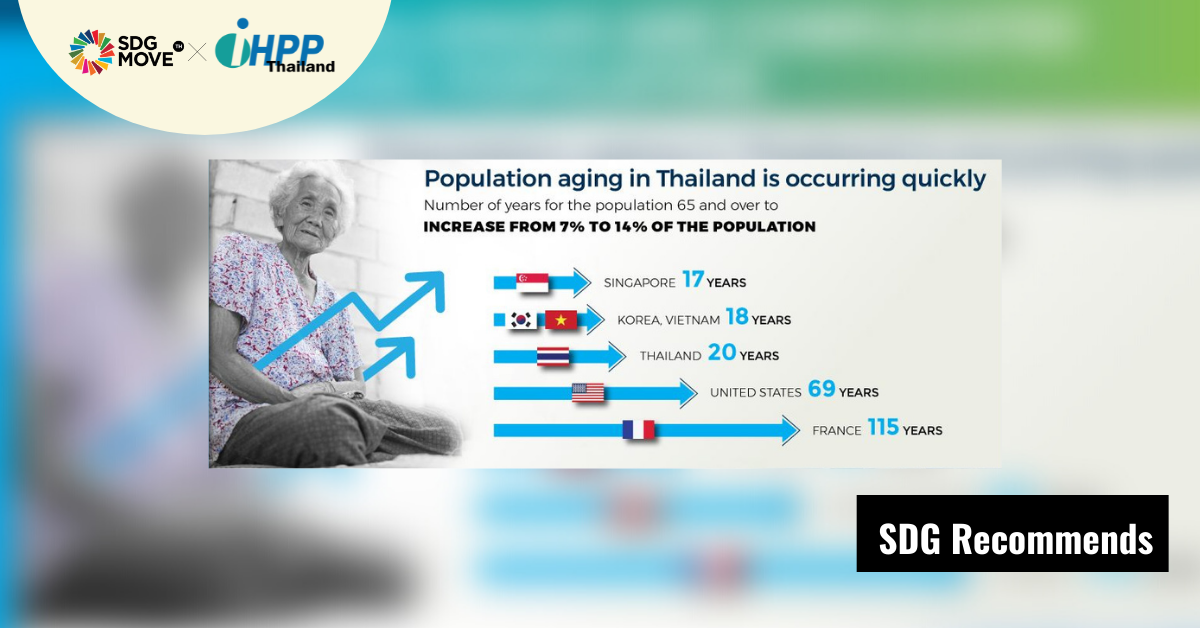 SDG Recommends | Aging and the Labor Market in Thailand รายงานจากธนาคารโลกเผยว่า ไทยมีประชากรสูงวัยเพิ่มขึ้นอย่างรวดเร็ว ขณะที่คนส่วนมากยังยากจน