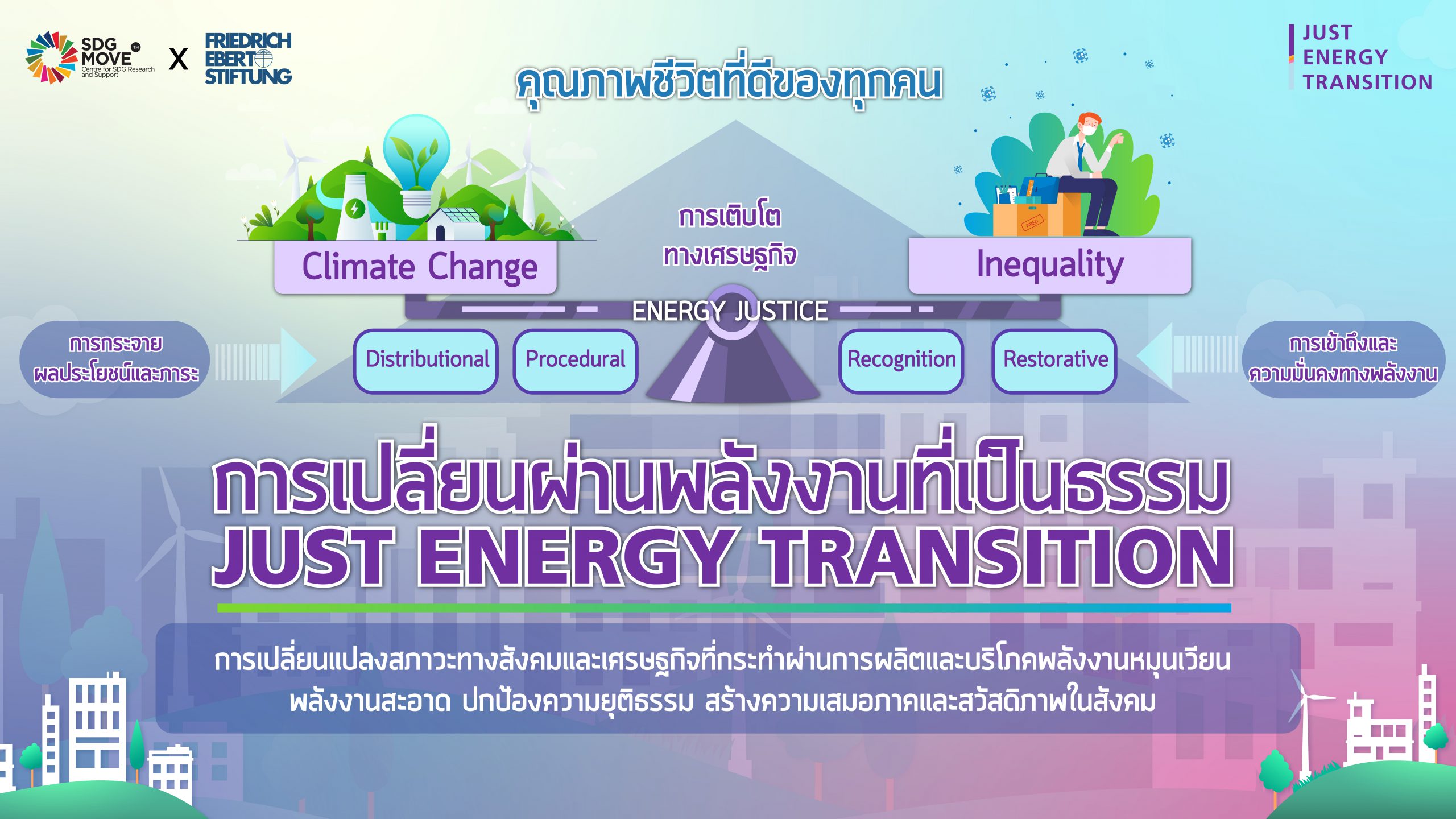 SDG Updates | ยิ่งกว่าจุดหมายคือระหว่างทาง – 4 ขั้นตอนหลักของการเปลี่ยนผ่านพลังงานที่เป็นธรรม (EP.2)