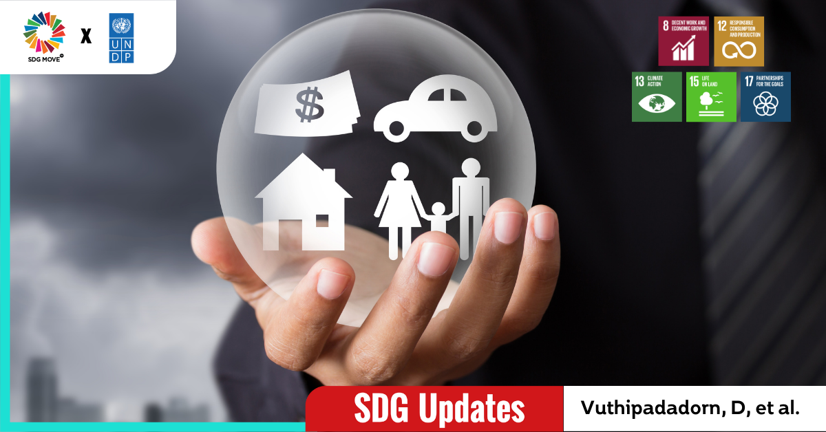 SDG Updates | Insurance and risk finance solutions to enhance Thailand’s resilience